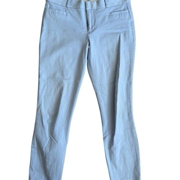 BANANA REPUBLIC Light Blue Sloan Ankle Pants Size 4 - Picture 2 of 9